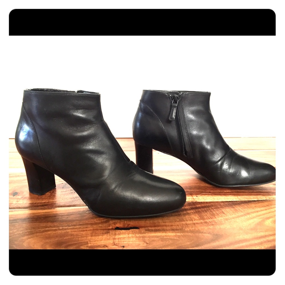 Cole Haan black ankle boots, booties